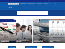 Tablet Screenshot of dieprojektmanager.com